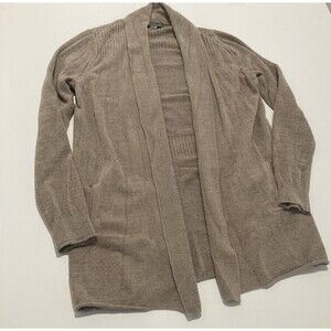 Barefoot Dreams CozyChic Ultra Lite Cardigan Duster Pockets Knit Sweater Small